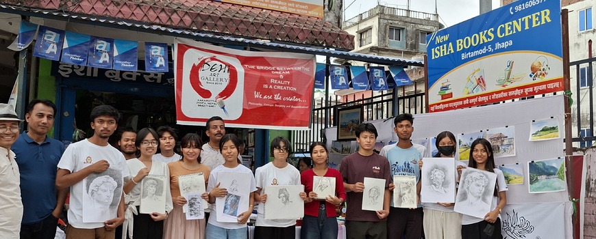  दुई दिने मिनी आर्ट मेला  सम्पन्न  