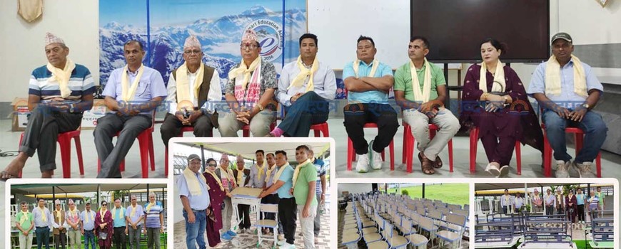 एभरेष्ट स्मार्टले सरस्वती माबिलाई टेबल तथा कुर्सी प्रदान गर्यो