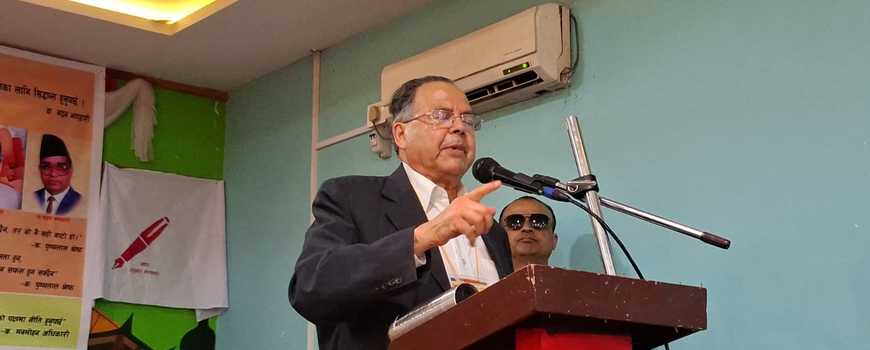 वैज्ञानिक समाजवादले मात्रै नेपालमा अहिलेका समस्या समाधान गर्छ:  खनाल 