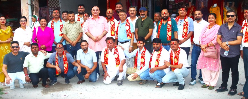 प्रसाई मार्केटमा वाणिज्य संघको उपसमिति