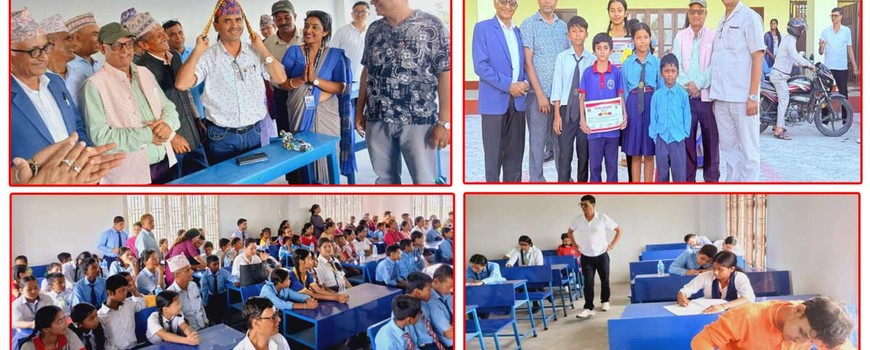 बिर्तामोडमा १५० विद्यार्थीले गरे प्रतिभा प्रदर्शनी 