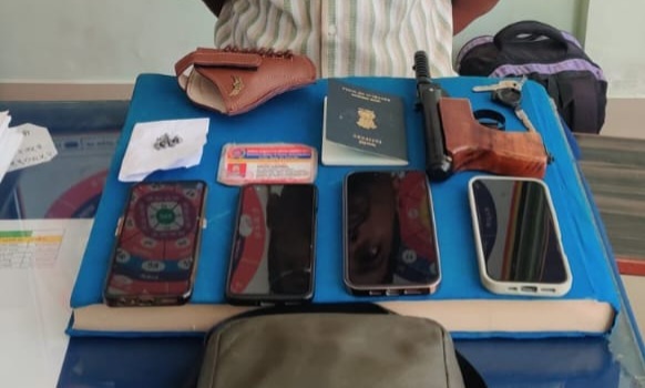 काँकरभिट्टाबाट हतियार सहित एक व्यक्ति पक्राउ