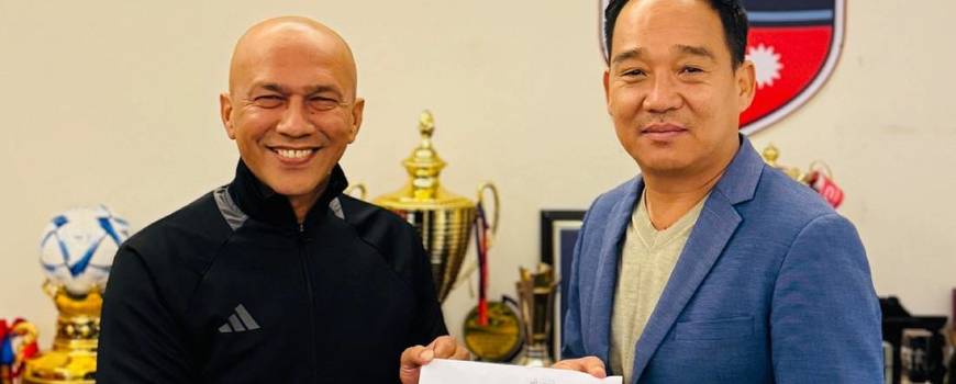 नेपाली राष्ट्रिय पुरुष फुटबल टोलीको मुख्य प्रशिक्षकमा खड्का नियुक्त नेपाली राष्ट्रिय पुरुष फुटबल टोलीको मुख्य प्रशिक्षकमा खड्का नियुक्त
