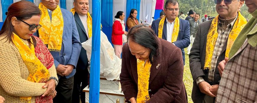 बिर्तामोडमा  १६औँ राष्ट्रपति रनिङ शिल्ड प्रतियोगिता सुरु