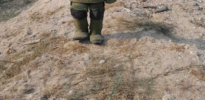 कन्काईमा फेला परेकाे शंकास्पद वस्तु नेपाली सेनाले निष्क्रिय पार्याे 