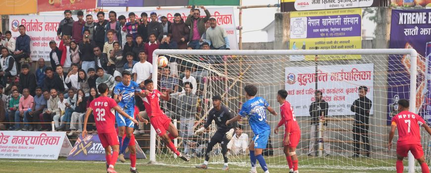 आयोजकको टिम झापा ११ झापा गोल्डकपको क्वार्टर फाइनलमा