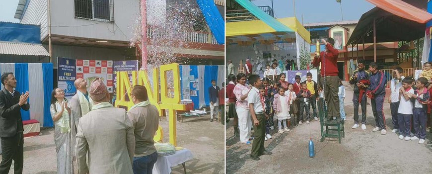 ल्होत्से इङ्लिस स्कूलमा  विज्ञान तथा कला प्रदर्शनी 