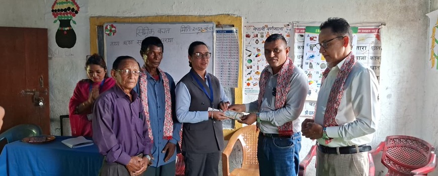 सिटी सफारी सेवा सञ्चालनका लागि चमरधाप आविलाइ सिम्रिक साकोसको आर्थिक सहयोग 