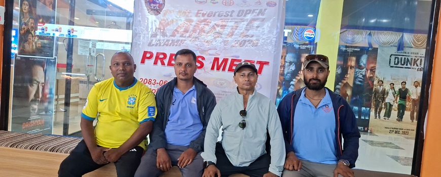 प्रथम माउन्ट एभरेष्ट कराते च्याम्पियनसिपको मिति परिवर्तन